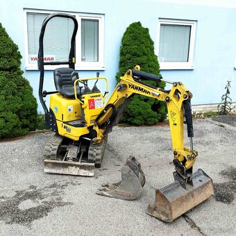 minibager Yanmar SV08, RV2020, Mth1490, rýpadlo (960kg) - 7
