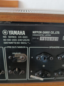 Prodám receiver zesilovač-YAMAHA CR 600 - 7