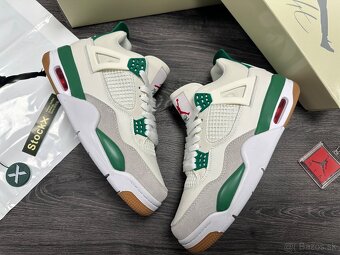 Nike Air Jordan 4 SB Pine Green tenisky - 7