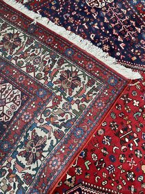 Luxusný ručne viazaný koberec Abadeh, top stav, 304x204 - 7