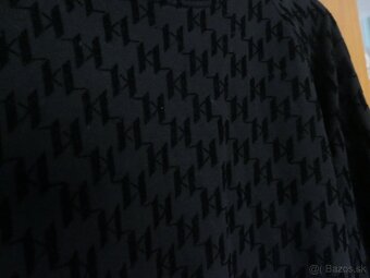 KARL LAGERFELD MONOGRAM luxusne mikinove saty M/L - 7