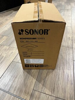 SONOR KOMPRESSOR ALUMINIUM SNARE 14x5,75 - 7