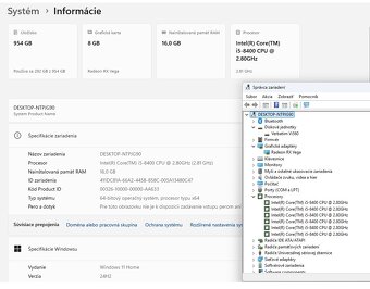 Herný PC,i5-8400,RX VEGA 56 8GB,16GB RAM,M.2 - 7