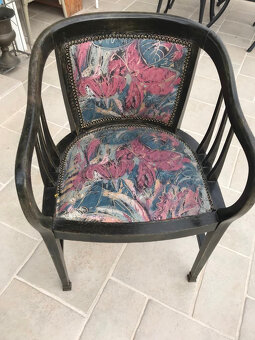 starožitne kreslo- stolička - 7