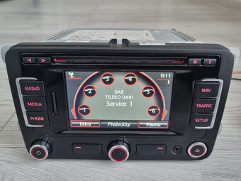 RNS 315 verzia s Bluetooth DAB Kamera 2012 Seat 5P0035191J - 7