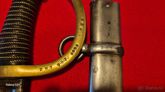 BOJOVÁ ŠABLA M 1829 - 7