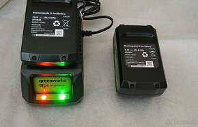 Akú kosačka Greenworks - 7