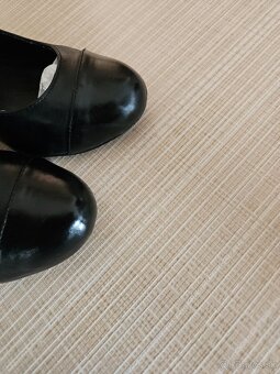 Kožené lodičky, 24 cm, veľ. 37 - 7