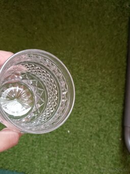 Retro modré sklo - 7