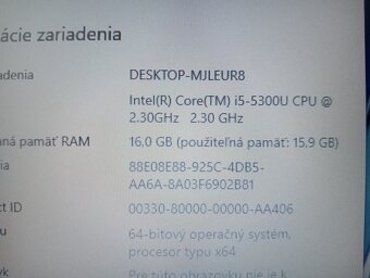 HP elitebook 840 G2 / 16gb ram / Intel core i5 / 256gb ssd- - 7