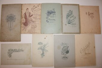 Kabinetné fotografie zo starých slovenských ateliérov - 7
