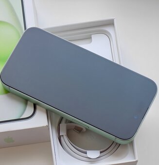 iPhone 15 Green BATERIE 100% TOP - 7