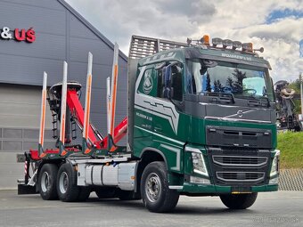 Lesovoz Lesovuz Volvo Pre drevo, stromy, les, stoh, polená - 7
