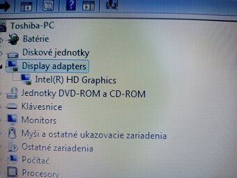 rozpredám notebook Toshiba satellite C850 - 7