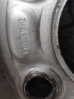 Plechové disky+zimné pneumatiky+puklice - 7