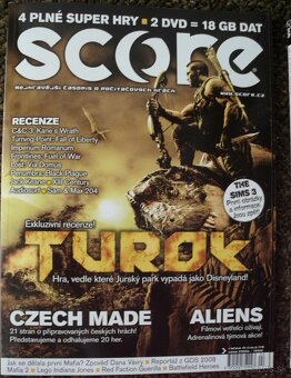 Herne magaziny SCORE,LEVEL,DOUPE,PCGamer a ine - 7