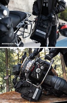 Boční tašky (Textiní "kufry" na motocykl) 2 ks - 7
