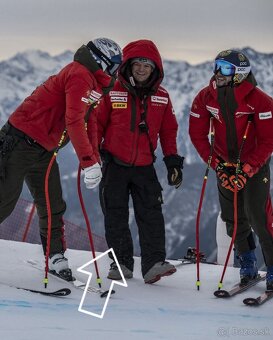 Descente Swissski Team Trenérské lyžiarske nohavice L/XL - 7
