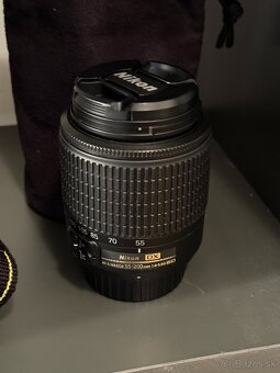 Nikon d3100 + objektív, taška, nabíjačka - 7