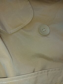 Hnedý trench coat × S - 7
