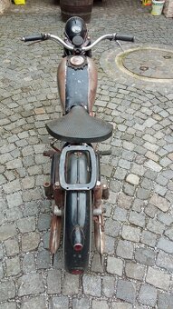 ČZ 125 C r.v. 1950 plus sedlo a motor navíc - 7