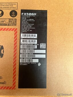 Predám ASUS fx506hf, i5, 512GB SSD, ZARUKA, TOP stav - 7