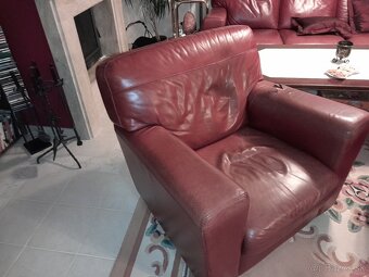 kožená sedačka - 7