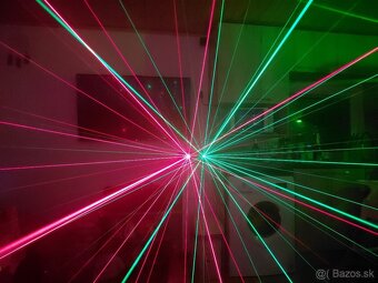 Trojity 192 LED  efekt + RG laser - 7
