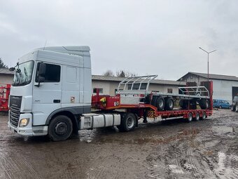 Preprava strojov podvalníkom , preprava materiálov - 7