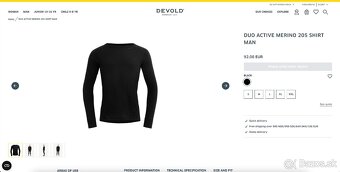 Merino tričko Devold Duo Active Merino 205 Shirt Man - 7