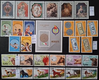 Postove znamky Kuba 3 (139poloziek) - 7