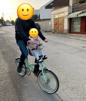 Predná detská sedačka na bicykel Bobike - 7