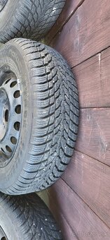 Zimné pneumatiky nokian 175/70R14 na diskoch - 7