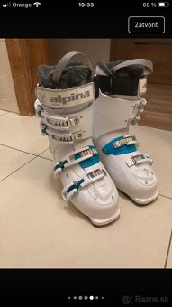 Dievčenské lyžiarky,v.38 (24,5m) zn.Alpina - 7