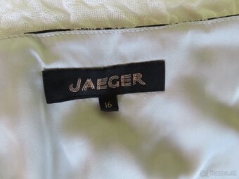 Dlhé hodvábne šaty Jaeger, veľ.XL - 7