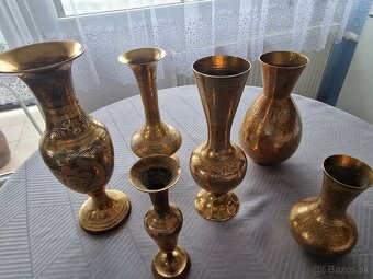 Tradičné indické mosadzné dekorácie - 7