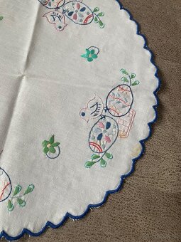 Veľkonočný okrúhly obrus - 7