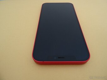 iPhone 12 64GB RED - ZÁRUKA 1 ROK - 100% BATERIA - 7