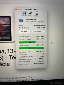 APPLE MacBook PRO 13" 2015 Retina 8GB-256GB - 7