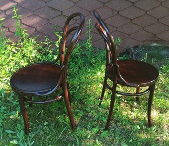 thonet 14 stoličky 4 kusy - 7