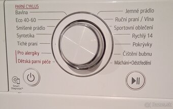 Pračka LG TURBO 1-9Kg Tr., A+++ - 7
