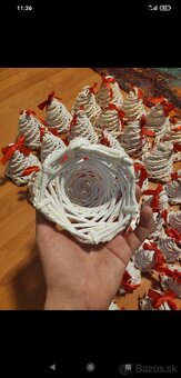 Papierové vianočné zvončeky - 7