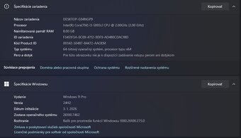 DELL Latitude 3560 - 15.6" / i3 / 8GB DDDR3 / SSD - 7