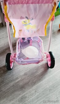Predám detský športový skladací kočík Baby born - 7