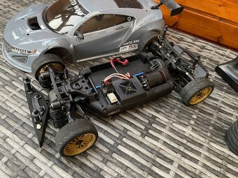 RC auto cestné/drift 4x4 rýchlosť 80 km/h - 7