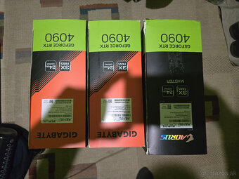 Krabice a redukcie od Gigabyte RTX 4090 - 7