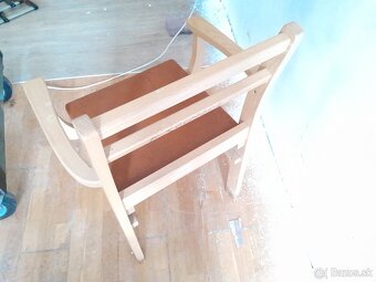 Toaletné kreslo drevené - 7