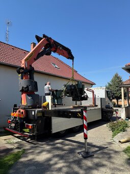 Autodoprava s hydraulickou rukou - dosah 25m - 7