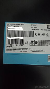 OPPO A17 / 64GB / RAM 4GB + 4GB - 7