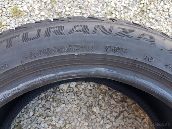 215/45 r16 letné pneumatiky 2ks Bridgestone 2ks Dunlop - 7